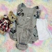 ราคา เป้อุ้ม Baby Bjorn Baby Carrier Mini 3D Mesh- Grey Beige เนื้อผ้าระบายอากาศ (25020596404)