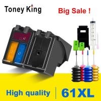 ราคา For HP 61XL for Hp61 for Hp61XL Envy 4500 4502 5530 & Deskjet 1050 2050 3050 3054 3000 1000 Printers Refill Cartridges (27460449517)