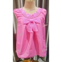 ราคา เสื้อคอกระเช้าผู้ใหญ่ คอกระเช้าถักโครเชต์ด้วยไหมซัมเมอร์เบอร์ 20 เนื้อผ้า cotton (22041177415)