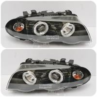 ราคา ไฟหน้าโปรเจคเตอร์ BMW E46 ปี 1998-2001 (รุ่นไฟตก) โคมดำมุมติด (11707351451)