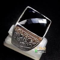 ราคา แหวนนิล แหวนเงินแท้ 92.5% ประดับ พลอยนิลแท้ YTG-10097 (6331541322)