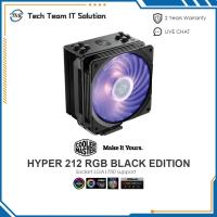 ราคา Cooler MASTER HYPER 212 RGB BLACK EDITION (1700 BRACKET) (22269211162)