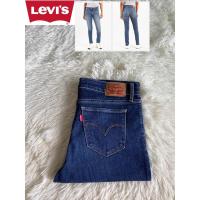 ราคา {เอว28-29} Levi's 711 skinny สะกิดขาดเข่า แท้%มือ2 (22769527454)