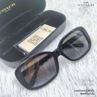 ราคา COACH L1142 แว่นกันแดดสีดำรุ่นหายากของแท้ 1000000% อยู่ในเคสไมโครไฟเบอร์ จาก COACH FACTORY calhoun (27666775364)