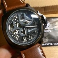 ราคา นาฬิกา Infantry co.หน้าปัด 45 มม.รวมเม็ดมะยม สายหนังสีน้ำตาล ใหม่มากๆ (323539028)