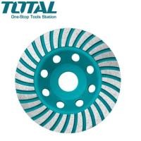 ราคา TOTAL ใบเพชร ขัดปูน แบบถ้วย มีขนาด 4 นิ้ว (100 mm) รุ่น TAC2411001 ( Diamond Grinding Head ) (25500178517)