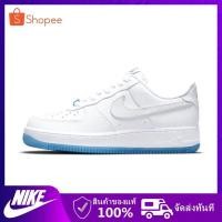 ราคา 【ของแท้อย่างเป็นทางการ】Nike Air Force One ผู้ชายและผู้หญิง มีจำหน่าย รองเท้าลำลอง รองเท้าผ้าใบ สีขาวและสีน้ำเงิน จัดส่งฟ (22480844260)