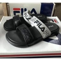 ราคา ( ราคาป้าย 590)FILA Swoken รองเท้าแตะผู้หญิง มี2สี ดำ,ฟ้า Size.36 (8026055736)