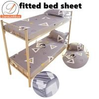 ราคา ผ้าปูที่นอน5 ลายเส้น สีเทา/น้ำเงิน บรรทัด ผ้าปูที่นอน​6ฟุต 4 ฟุต ผ้าปู 3ฟุต (27850713636)