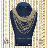 ราคา 18K-N0H สร้อยคอทองคำแท้ ITALY 750 รุ่น โซ่กลม Rolo G100 (18379454838)