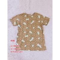 ราคา เสื้อยืดลายCoach ตำหนิสกรีนดอกแตก (28851373965)