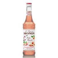 ราคา MONIN White Peach Syrup 700 ML. | น้ำเชื่อมโมนินกลิ่น พีชขาว 700 มล. (18513794204)