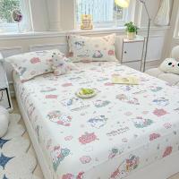 ราคา ผ้าปูที่นอน Hello Kitty ผ้าปูที่นอนคิตตี้น่ารัก Soft 800TC ผ้าปูที่นอนแบบถุงเท้า 3 ฟุต 3.5 ฟุต 5 ฟุต 6 ฟุต (25484764983)