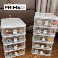 ราคา ลิ้นชักตั้งโต๊ะ กล่องเก็บเอนกประสงค์แบบมีลิ้นชัก 2/3/4/5ชั้น ขนาดเล็ก กล่องลิ้นชัก กล่องลิ้นชักพลาสติกใสขนาดเล็ก (26824216921)