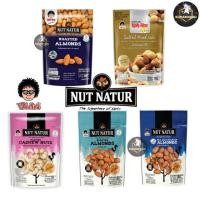 ราคา นัทเนเทอร์มะม่วงหิมพานต์อบ อัลมอนด์อบ อบเกลือ ถั่วโก๋แก่ Koh kae ซองตั้งขนาด 150g/400g NUT NATUR (28916650944)