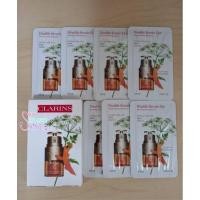 ราคา [ของแท้ 100% ป้ายไทย] เซ็ต คลาแรงส์ ดับเบิ้ล เซรั่ม อาย ขนาดทดลอง กล่อง 7ชิ้น/ Clarins Double Serum Eye (บำรุงรอบดวงตา) (24390061366)