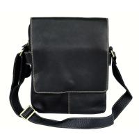 ราคา กระเป๋าสะพายหนังแท้ ทำจากหนังวัว สำหรับผู้ชาย รุ่น Pro สีดำ แบรนด์ Moonlight ใส่เอกสารขนาด A4 ได้ ประกัน 1 ปี (5344964135)