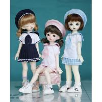 ราคา Bjd1/6ตุ๊กตาผ้า SD yosd กองทัพเรือสไตล์ saimor สูทเครื่องแบบหกจุดตุ๊กตาชุดนักเรียน (29857658550)