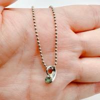 ราคา สร้อยคอเงินแท้ แต่งพลอยแท้ แบรนด์ Canel 4C ยาว 16 นิ้ว (29013637981)