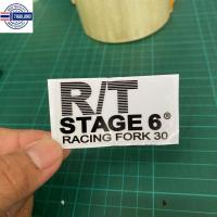 ราคา สติกเกอร์ STAGE6 สเตจซิก ขนาด6x.2 cm. สำหรัแปะกระอกโช๊คหน้า STAGE6ทดแทนของเดิม มี2สีให้เลือก ขาวและดำเป็นคู่ (23458739063)