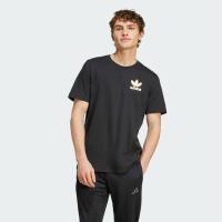 ราคา Hitam Adidas ORIGINALS Mens Black Graphics Fire Trefoil T-Shirt IL5199 (25578166400)