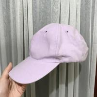 ราคา [ใหม่] หมวกเบสบอลสีม่วงพาสเทลกํามะหยี่ (4086385780)