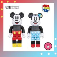 ราคา Rare!! MEDICOM MICKEY & MINNIE MOUSE BEARBRICK 400% 2018 VERSION (10253664843)