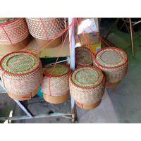ราคา กระติ๊บข้าวเหนียว 5 - 6 นิ้ว กระติบคล้า กล่องใส่ข้าวเหนียว กระติบข้าวเหนียว OTOP งาน handmade (4473628169)