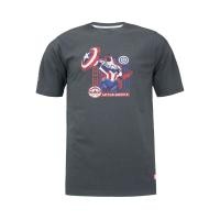 ราคา FBT x MARVEL เสื้อคอกลม ใส่ลำลอง เสื้อยืดคอกลมแฟชั่น รหัส D2T202 (25814092490)