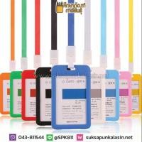 ราคา ป้ายชื่อ แนวตั้ง Card Holder ป้ายแขวนคอ ซองใส่บัตรพนักงาน ป้ายห้อยคอ พร้อมสายคล้องคอ ใส่บัตร พนักงาน นักเรียน แนวตั้ง (3401048445)
