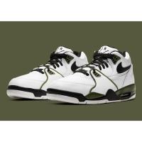 ราคา [จัดส่งด่วน] เข็มพร้อมสต็อก!!ส่วนลด Nike Air Flight 89 AJ4 Black White Green Leather Classic Low-To (27855003398)