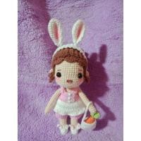 ราคา สาวน้อยชุดชมพู ตุ๊กตาถักไหมพรม (22150515359)