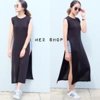 ราคา เดรสผ่าข้าง สาวอวบ (91827587)