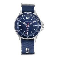 ราคา Nautica Men's NAPABS904 Accra Beach 43mm Quartz Watch (22725558290)