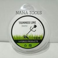 ราคา เอ็นตัดหญ้าสีขาว ขนาด 3 mm. เส้นกลม เหนียว ไม่ขาดง่าย น้ำหนัก 500 กรัม (6506872931)