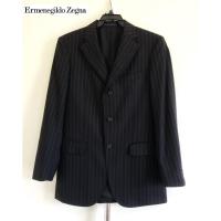 ราคา Ermenegildo Zegna เสื้อสูท สีดำเทา อก 40 นิ้ว มือสอง (28966260381)