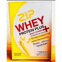 ราคา ZIP Whey Protein Plus รสนมกล้วยเกาหลี ทดแทนมื้ออาหาร ควบคุมน้ำหนัก ของแท้ 100% (20301207686)