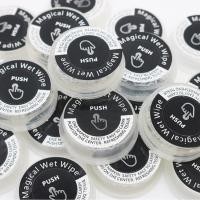 ราคา ทิชชู่เปียก ทิชชู่เปียกแบบพกพา กระดาษเปียก ผ้าเปียก แบบกด แบบพกพา [ MAGICAL WET WIPE ] (16285957617)