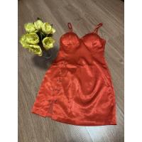 ราคา ส่งต่อ สภาพใหม่เหมือนมือ1 เดรสสายเดียวสีส้ม งานป้าย My Wynn สไตล์ เรียบ หรู ดูแพงจ้า (9805763234)
