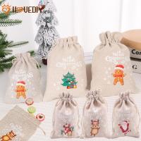 ราคา [ Featured ] กระเป๋าหูรูด ผ้าลินิน พิมพ์ลายการ์ตูนซานต้า กวาง คริสต์มาส สําหรับห่อของขวัญ ตกแต่งต้นคริสต์มาส (18593450720)