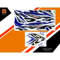 ราคา สติ๊กเกอร์ ฮอนด้า โซนิค แต่ง sonic 125 ปี 2007 รุ่น 11-12 สีนํ้าเงิน ขาว (เคลือบเงาแท้) (1968743427)