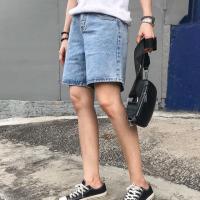 ราคา Denim short pants กางเกงยีนส์ขาสั้น (7635958612)