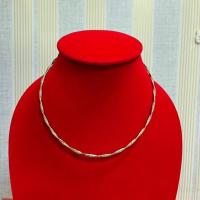 ราคา สร้อยคอโชคเกอร์ งาน 2 สี 2 กษัตริย์ งานไมครอนเกรดพรีเมี่ยม ความยาว 18 (29107895002)