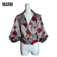ราคา Marni made in italy เสื้อเบลาเซอร์แขนทรงบอลลูน (20494490334)