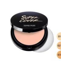 ราคา HF201 แป้งพัฟผสมรองพื้น Sivanna Colors Super Cover (6212432157)
