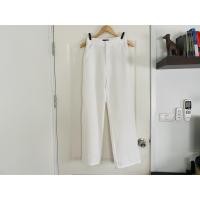 ราคา BASIC BY SITA กางเกงฮานาโกะขากระบอกเอวสูงสีขาวทรงสวย (6376645423)