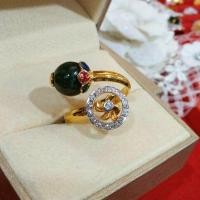 ราคา แหวนกังหันนำโชค หัวหินหยกพม่า (2325776772)