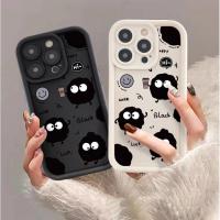 ราคา SAMSUNG สําหรับsamsung Galaxy A15 A22 A32 A35 A55 A70 A750 J2 Prime J4 J6 Plus J7 Primeเคสโทรศัพท์CreativeตลกSpirited Away Black Spirit Say Helloซิลิโคนอ่อนนุ่มกันกระแทกปลอก (24080140481)