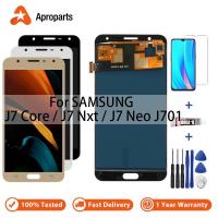 ราคา อะไหล่หน้าจอสัมผัส LCD แบบเปลี่ยน สําหรับ Samsung Galaxy J7 Core J7 Nxt J7 Neo J701 SM-J701F (1602754154)