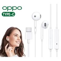 ราคา หูฟัง Type-C OPPO Headphone เสียงดี small talk oppo earphone หูฟังไมโครโฟน ส่งจากไทย ช่องเสียบขนาด Type-C (21356734509)